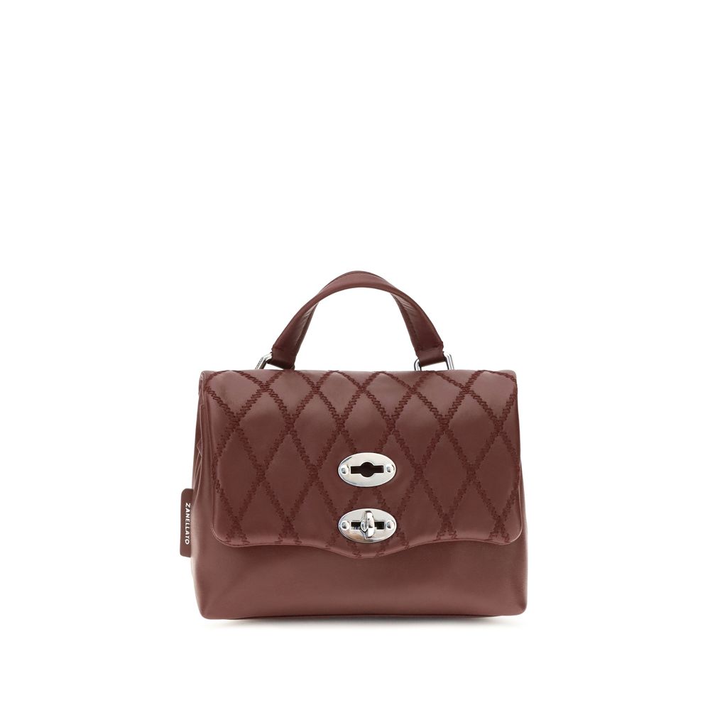 Zanellato Multicolor Calf Leather Bos Taurus Shoulder Bag